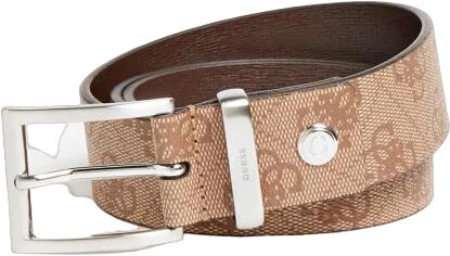 Guess Cintura Reversibile Uomo Art Bm7541a Alea35 BEIGE/BROWN