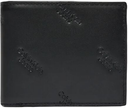 Calvin Portafoglio Uomo Art K50k511818 BLACK FLAG MONOGRAM