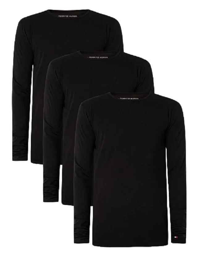 Tommy Hilfiger 3pk Uomo Calvin Klein Art. Um0um03022 BLACK/BLACK/BLACK
