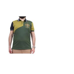 Aeronautica Militare Polo Uomo Art 241po1764p199 OLIVE GREEN/SEAWEED GREEN/BLU NAVY