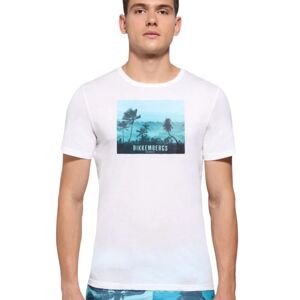 Bikkembergs T-Shirt Uomo Art. Bikke Bkk2mts06 P-E 23 Colore E Misura A Scelta NAVY