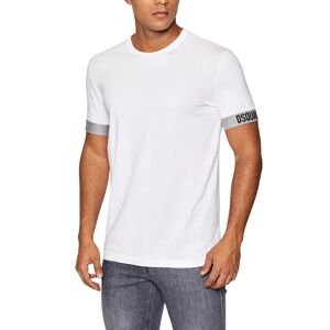 DSQUARED2 T-Shirt Uomo Dsquared Art D9m3u3620 A-I 22 Colore A Scelta Misura A Scelta BIANCO