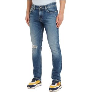 Tommy Jeans Uomo Art Dm0dm18155 DENIM MEDIUM