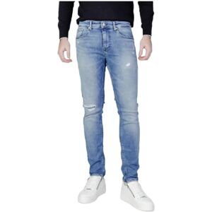 Tommy Hilfiger Jeans Uomo Art Dm0dm18166 DENIM MEDIUM