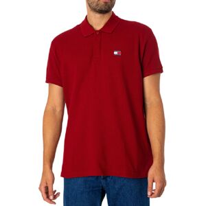 Tommy Jeans Polo Uomo Art Dm0dm18314 DEEP CRIMSON