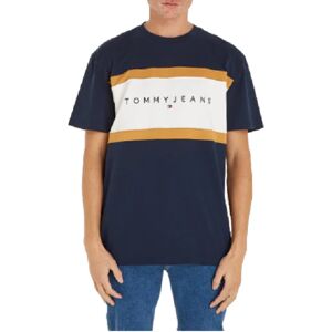 Tommy Jeans T-Shirt Uomo Art Dm0dm18427 DARK NIGHT NAVY