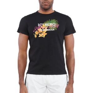 Iceberg T-Shirt Uomo Art. Ice3mts02 P-E 23 Colore E Misura A Scelta WHITE