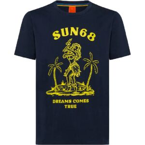 Sun68 T-Shirt Uomo Art. T33142 P-E 23 Colore E Misura A Scelta G011