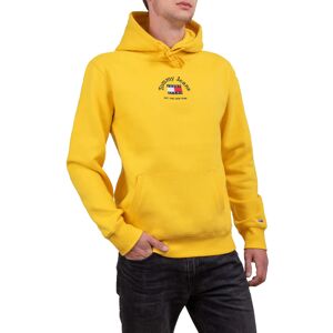 TOMMY HILFIGER Felpa Uomo Art Dm0dm10909 Zfs Colore Foto Misura A Scelta GIALLO