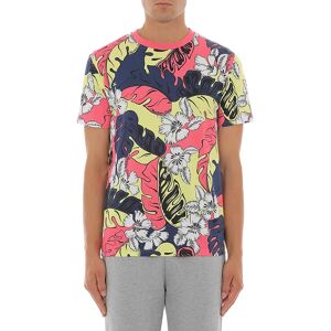 MOSCHINO T-Shirt Uomo Art 231v3a0701 9413 Colore E Misura A Scelta FANTASY PRINT FUCSIA