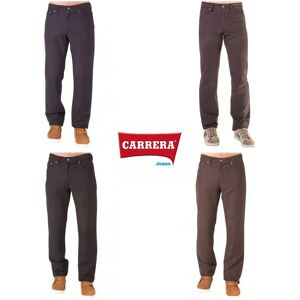 CARRERA Pantalone Uomo 5 Tasche In Fustagno Art. 700-1065 Col. E Mis. A Scelta NERO 50