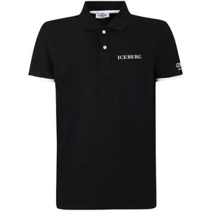 ICEBERG Polo Uomo Art Ice1mpl01 Black Colore Nero Misura A Scelta NERO