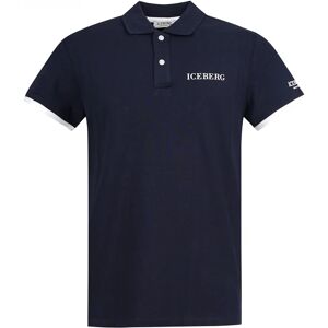 ICEBERG Polo Uomo Art Ice1mpl01 Navy Colore Blu Navy Misura A Scelta BLU NAVY