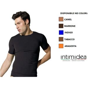 INTIMIDEA T-Shirt Uomo In Microfibra Art. 200042 Col. E Mis. A Scelta CAMEL M-L