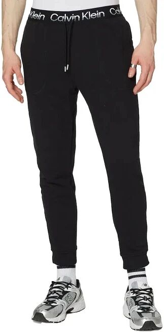 Calvin Pantaloni Di Tuta Uomo Art 00gms2p600 Colore A Scelta Misura A Scelta CK BLACK