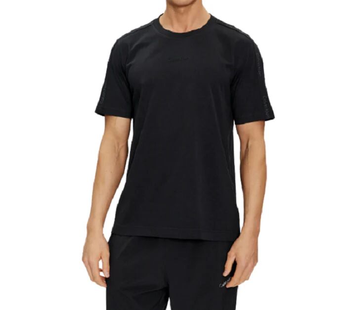 Calvin T-Shirt Uomo Art 00gms4k187 CK BLACK