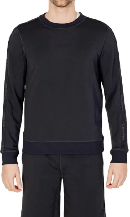 Calvin Felpa Uomo Art 00gms4w337 CK BLACK