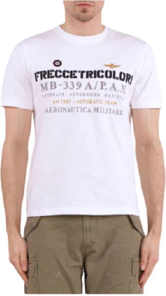 Aerounatica Militare T-Shirt Uomo Art. 231ts2086j592 P-E 23 Colore E Misura A Scelta OFF WHITE