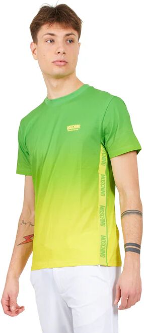 MOSCHINO T-Shirt Uomo Art 231v1a0707 4422 P-E 23 Colore E Misura A Scelta FANTASY PRINT GREEN