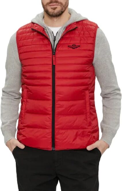 Aeronautica Militare Gilet Uomo Art 241ab2143ct3246 OFF RED