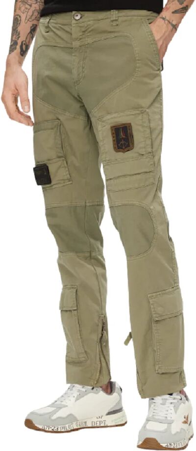 Aeronautica Militare Pantalone Uomo Art 241pa1387ct1493 GREEN