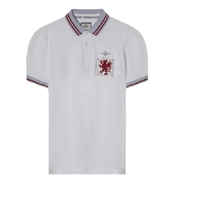 Aeronautica Militare Polo Uomo Art 241po1751p309 MILK WHITE