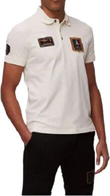 Aeronautica Militare Polo Uomo Art 241po1762p192 MILK WHITE