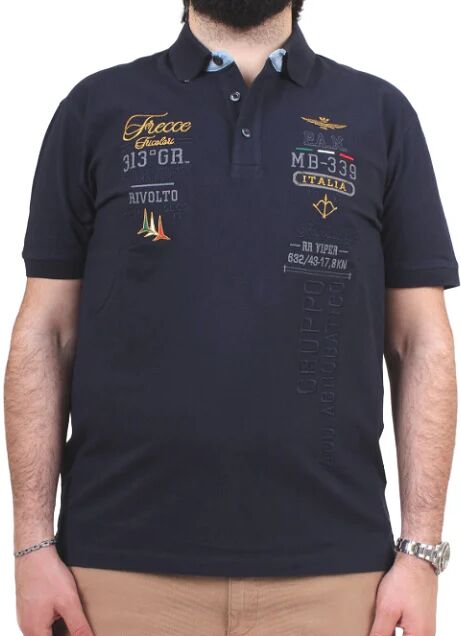 Aeronautica Militare Polo Uomo Art 241po1773p173 BLU NAVY