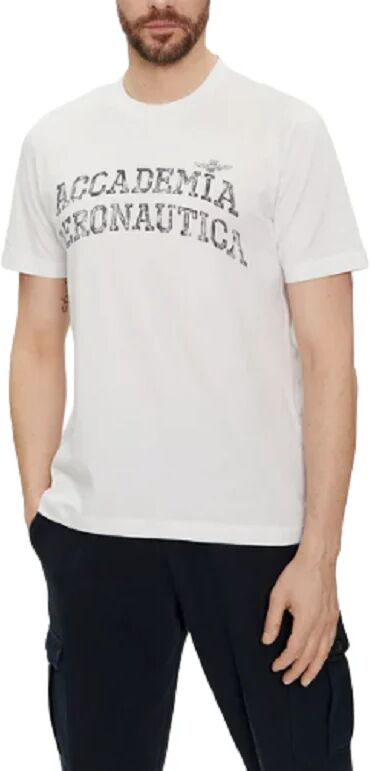 Aeronautica Militare T-Shirt Uomo Art 241ts2203j629 MILK WHITE