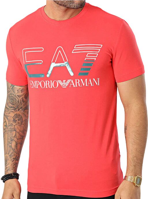 Giorgio Armani T-Shirt Uomo Art 3rpt07 Pjlbz P-E 23 Colore E Misura A Scelta BITTERSWEET