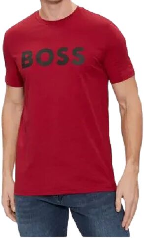 Boss T-Shirt Uomo Art 50481923 10246010 OPEN RED