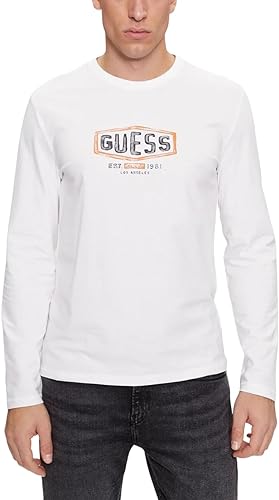 Guess T-Shirt Uomo Art M4ri34a Aj1314 PURE WHITE