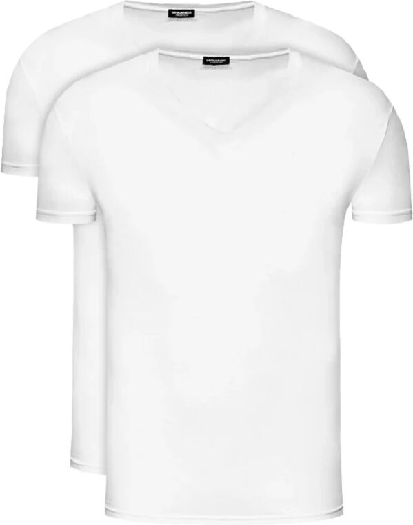 Dsquared2 2 T-Shirt Uomo Art Dcx450030 BIANCO