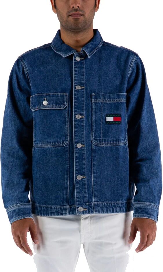 TOMMY HILFIGER Giacca Uomo Art Dm0dm10845 1a5 Colore Foto Misura A Scelta JEANS