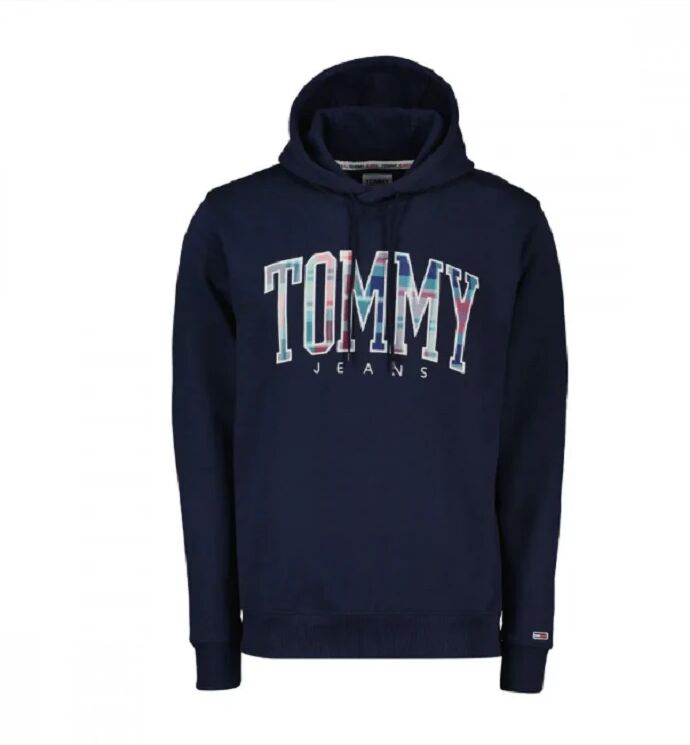 Tommy Hilfiger Felpa Con Cappuccio Uomo Art. Dm0dm15696 A-I 22 Colore Foto Misura A Scelta ANCIENT WHITE