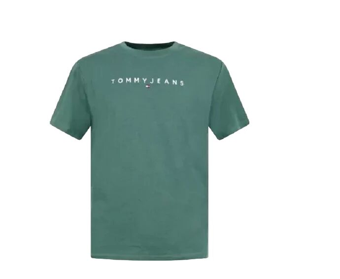 Tommy Hilfiger T-Shirt Uomo Art Dm0dm17993 COURT GREEN