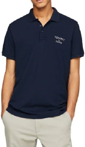 Tommy Hilfiger Polo Uomo Art Dm0dm18927 MODERATE BLUE