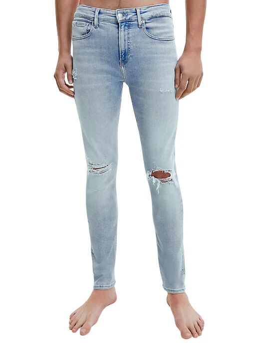 Calvin Jeans Uomo Art J30j322412 P-E 23 Colore Denim Light Misura A Scelta 1AA