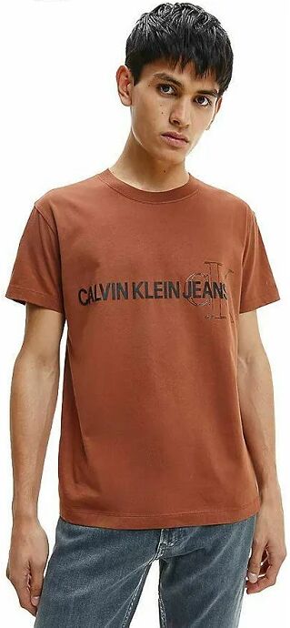 Calvin T-Shirt Uomo Art J30j318208 Ge6 Colore Foto Misura A Scelta FOTO