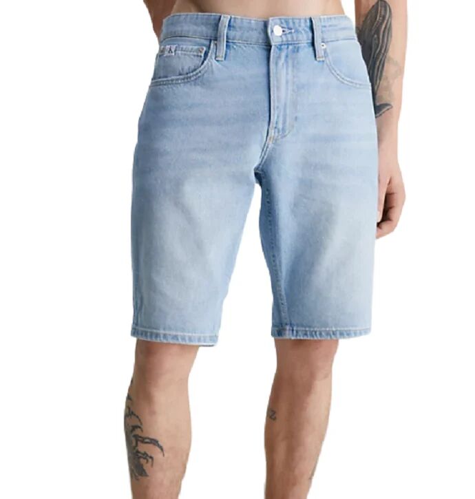 Calvin Pantaloncini Di Jeans Uomo Art. J30j322788 P-E 23 Colore Foto Misura A Scelta 1AA