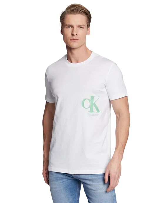 Calvin T-Shirt Uomo Art J30j322875 P-E 23 Colore E Misura A Scelta YAF