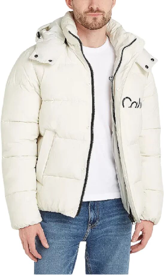 Calvin Giubbotto Uomo Art. J30j323708 IVORY