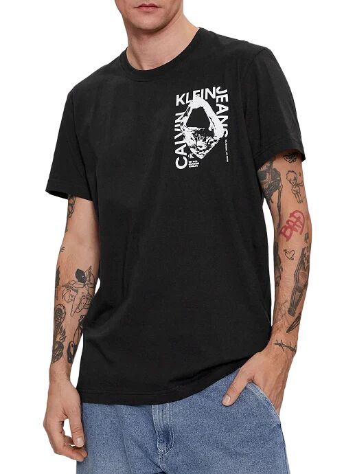 Calvin T-Shirt Uomo Art J30j324640 BEH