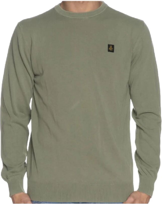 RefrigiWear Maglia Uomo Art. M25800 Ma9375 P-E 23 Colore E Misura A Scelta OLIVE GREEN