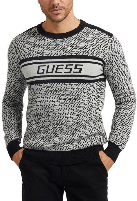 GUESS Maglione Uomo Art M2br00 Z2pn0 A-I 22 Colore A Scelta Misura A Scelta P14Y