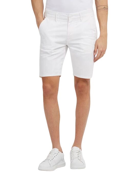 Guess Pantaloncino Uomo Art M3gd05 Wfbw3 Colore E Misura A Scelta PURE WHITE