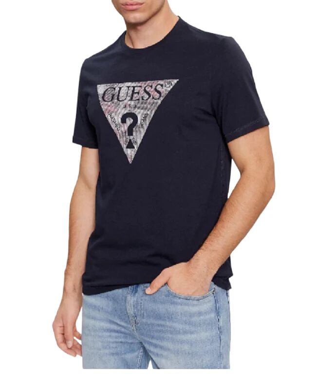 Guess T-Shirt Uomo Art M4ri29a Aj1314 PURE WHITE