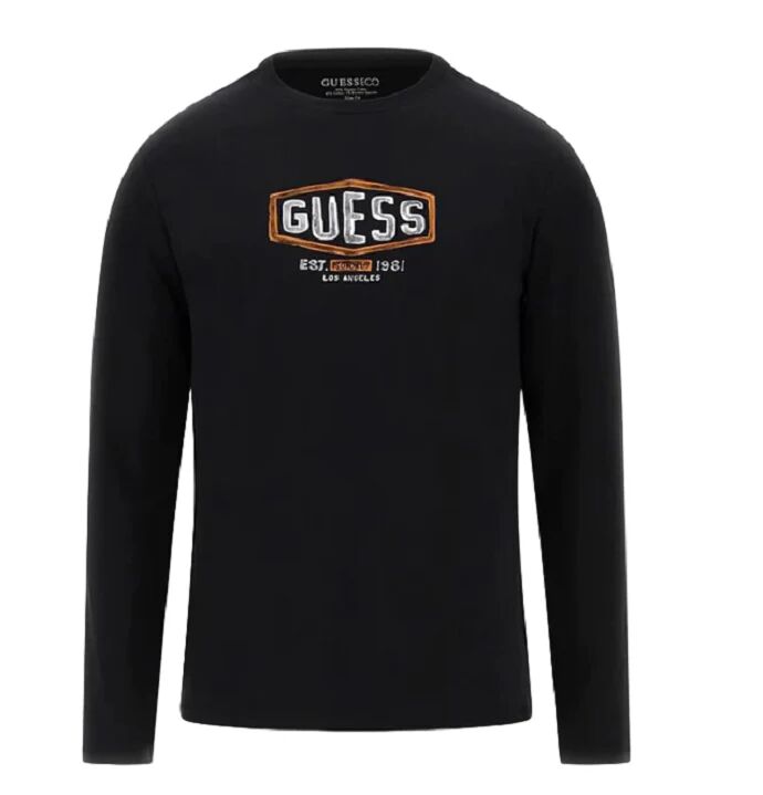 Guess T-Shirt Uomo Art M4ri34a Aj1314 JBLK