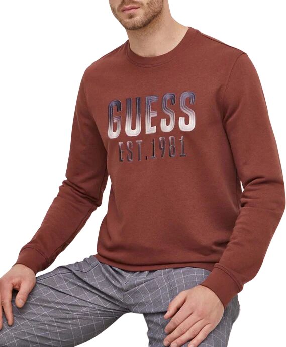 Guess Felpa Uomo Art M4rq08a Akbk32 JAVA BROWN