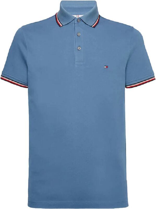 Tommy Hilfiger Polo Uomo Art Mw0mw30750 ULTRA BLUE